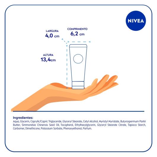 NIVEA Creme para as mãos  3 em 1 Ação Antibacteriana 75g - Imagem em destaque