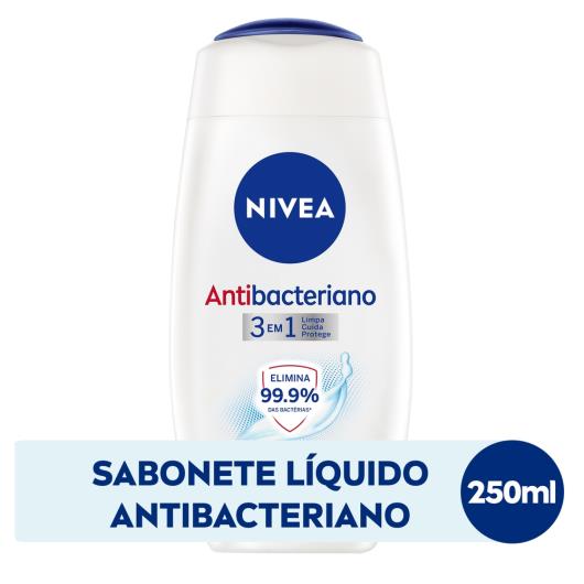 Sabonete Líquido Antibacteriano Nivea Frasco 250ml - Imagem em destaque