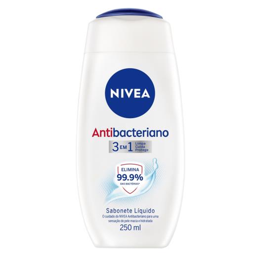 Sabonete Líquido Antibacteriano Nivea Frasco 250ml - Imagem em destaque