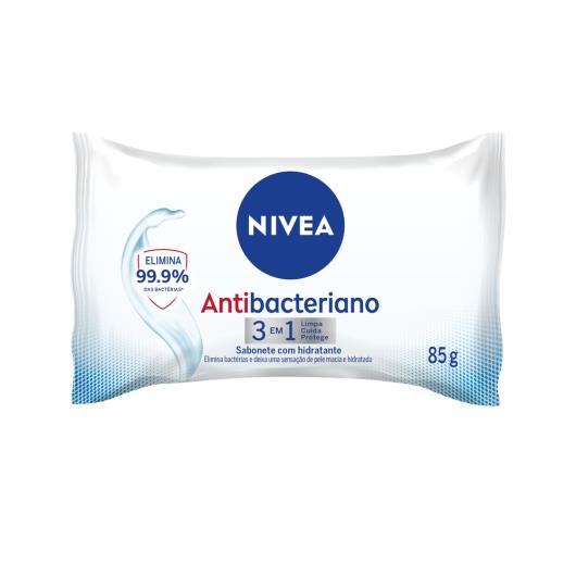 Sabonete Barra Antibacteriano Nivea Flow Pack 85g - Imagem em destaque