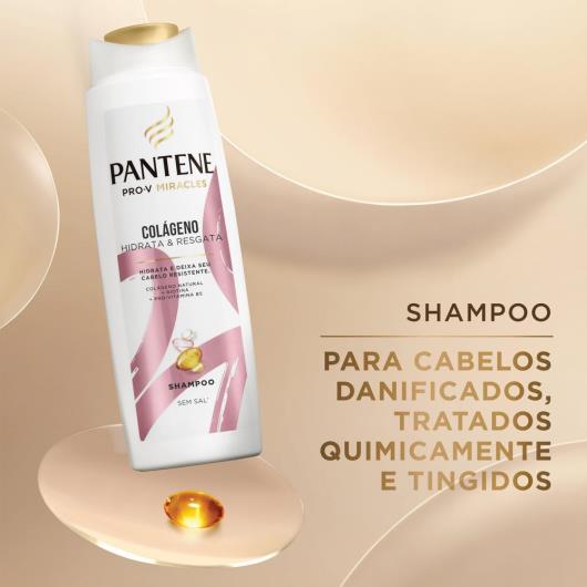 Shampoo Pantene Colágeno Hidrata e Resgata 300ml - Imagem em destaque