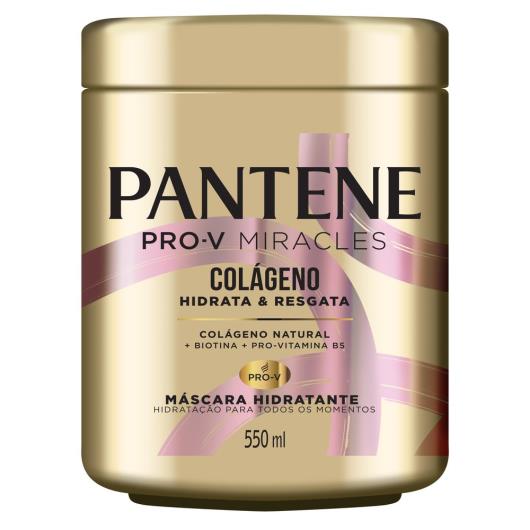 Máscara Hidratante Pantene Colágeno Hidrata & Resgata Pote 550ml - Imagem em destaque