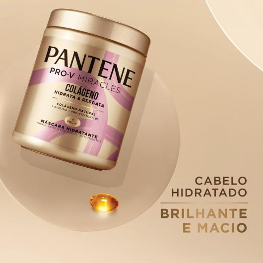 Máscara Hidratante Pantene Colágeno Hidrata & Resgata Pote 550ml - Imagem em destaque