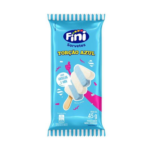 Picolé Groselha e Nata Torção Azul Fini Pacote 45g - Imagem em destaque