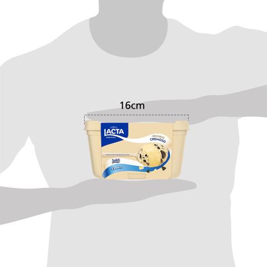 Sorvete Laka e Oreo Lacta Pote 1l - Imagem em destaque