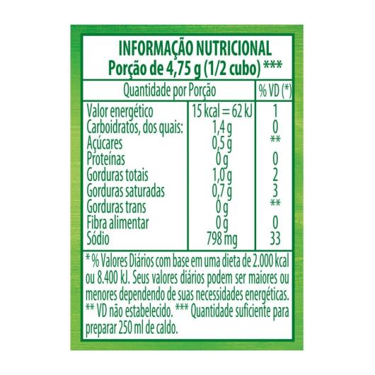 Caldo carne Knorr embalagem econômica 152g - Imagem em destaque