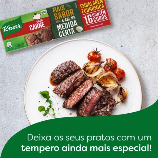 Caldo carne Knorr embalagem econômica 152g - Imagem em destaque