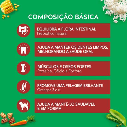 Ração DOG CHOW Cães Adultos Médios e Grandes Sabor Frango e Arroz 3kg - Imagem em destaque