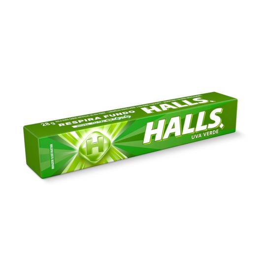 Bala Halls Uva Verde 28g - Imagem em destaque