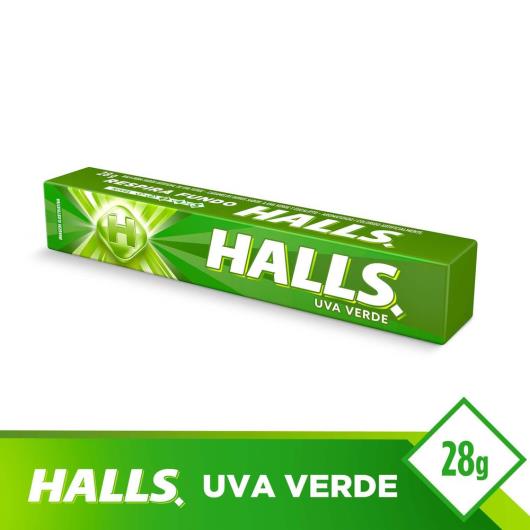 Bala Halls Uva Verde 28g - Imagem em destaque