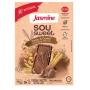 Biscoito Integral Cacau & Cereais Jasmine Sou Sweet Caixa 75g