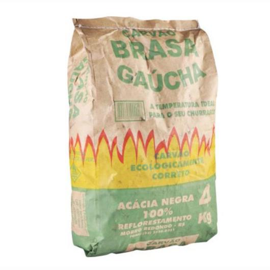 Carvão ecológico Brasa Gaúcha 4kg - Imagem em destaque