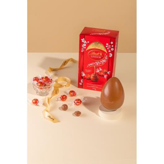 Ovo de Páscoa Lindt Lindor Chocolate Ao Leite 235g - Imagem em destaque