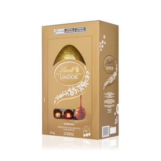 Ovo de Páscoa Lindt Lindor Chocolate Sortido 235g - Imagem em destaque