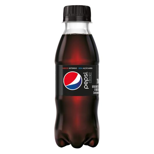Refrigerante Zero Açúcar Pepsi Black Garrafa 200ml - Imagem em destaque