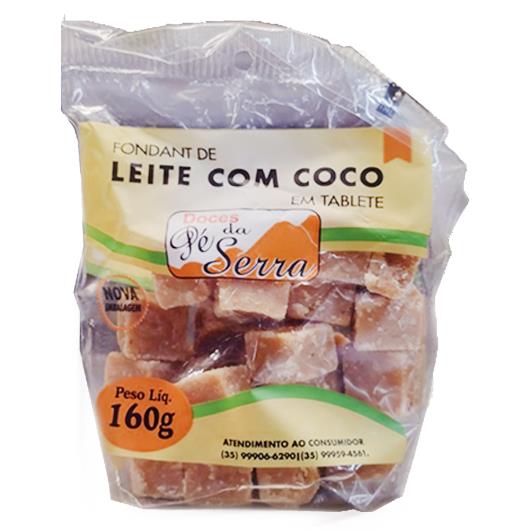 Fondant Pé de Serra Leite e Coco 160g - Imagem em destaque