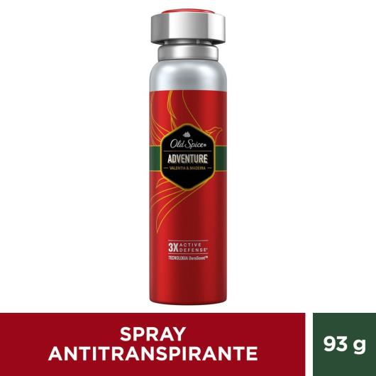 Desodorante Spray Antitranspirante Old Spice Adventure Valentia e Madeira 93g - Imagem em destaque