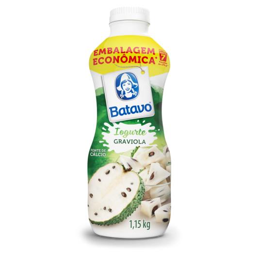 Iogurte Parcialmente Desnatado Graviola Batavo Garrafa 1,15kg Embalagem Econômica - Imagem em destaque