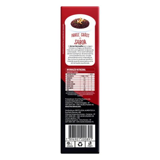 Arroz Vermelho Tipo 1 Integral Broto Legal Gourmet Caixa 500g - Imagem em destaque