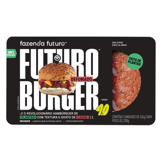 Futuro Burger Defumado Fazenda Futuro 230g - Imagem em destaque