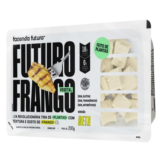 Frango Vegetal Congelado Fazenda Futuro Bandeja 200g - Imagem em destaque