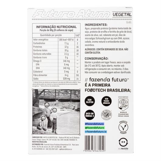 Atum Vegetal Fazenda Futuro 150G - Imagem em destaque