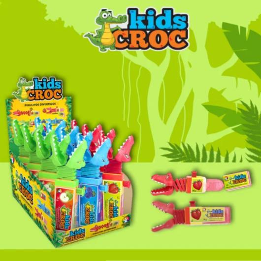 Pirulito Kids Zone - Kids Croc 1 unidade 16g Sabor Sortido - Imagem em destaque
