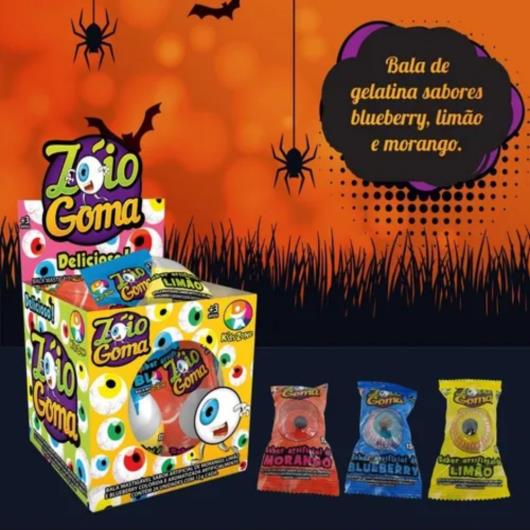 Bala Divertida de Gelatina Zóio Kids Zone 1 Unidade 12g Sabor Sortido - Imagem em destaque