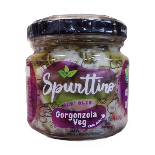 Queijo Spurttino Veg Gorgonzola com Alho 140g - Imagem em destaque