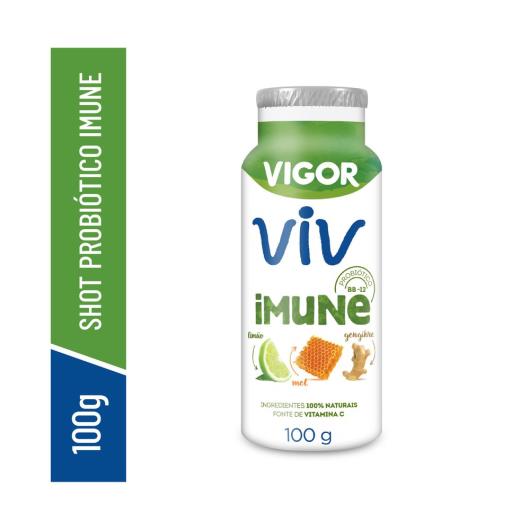 Leite Fermentado Vigor Viv Probiótico Imune Limão, Mel e Gengibre 100g - Imagem em destaque