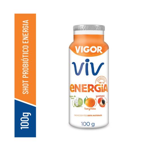 Leite Fermentado Vigor Viv Probiótico Energia Água de Coco, Tangerina e Guaraná 100g - Imagem em destaque