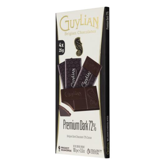 Chocolate Belga Amargo 72% Cacau Guylian Premium Caixa 100g - Imagem em destaque