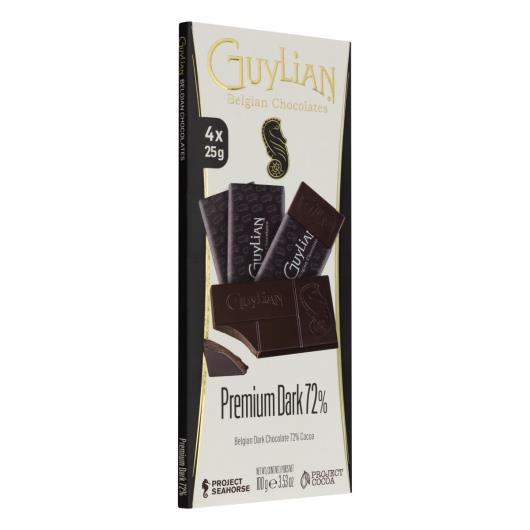 Chocolate Belga Amargo 72% Cacau Guylian Premium Caixa 100g - Imagem em destaque