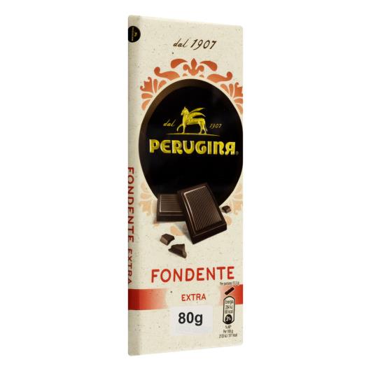 Chocolate Italiano Amargo Extra Perugina Fondente Cartucho 80g - Imagem em destaque