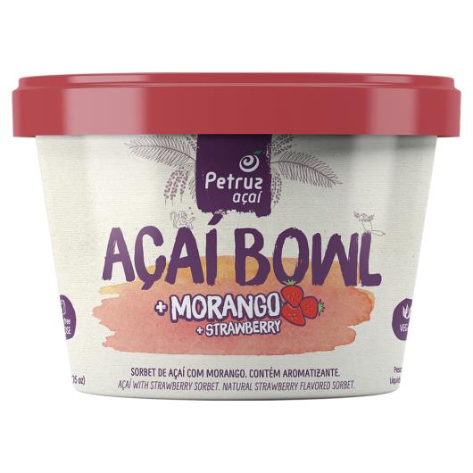 Sorbet Açaí com Morango Petruz Pote 200g - Imagem em destaque