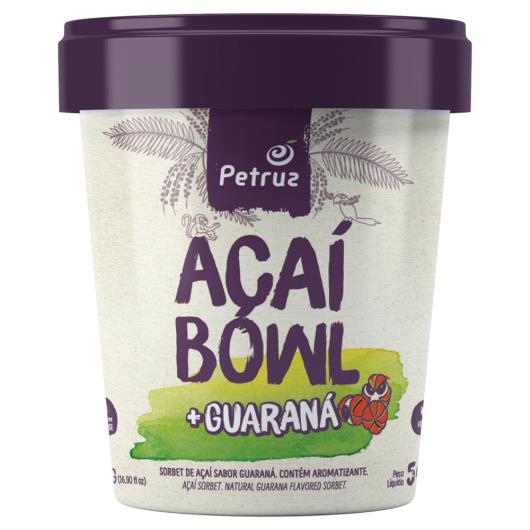 Sorbet Açaí com Guaraná Petruz Pote 500g - Imagem em destaque