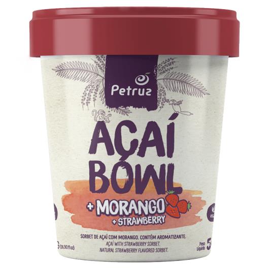 Sorbet Petruz Açaí e Morango 500g - Imagem em destaque