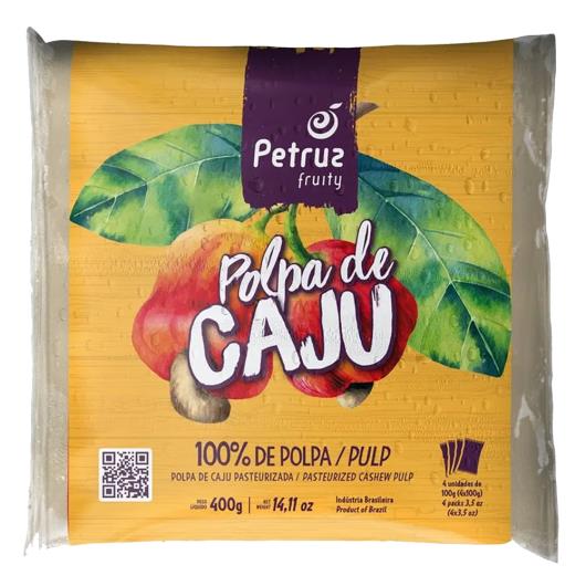 Polpa Petruz Caju Congelada 400g - Imagem em destaque