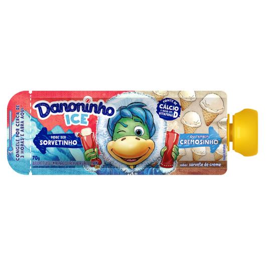 Danoninho Petit Ice Pouch Sorvete de Creme 70g - Imagem em destaque