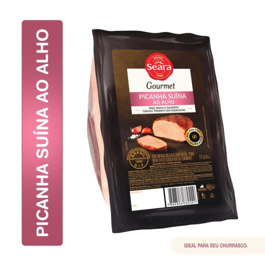 Picanha suína ao alho Seara Gourmet congelada 950g - Imagem em destaque