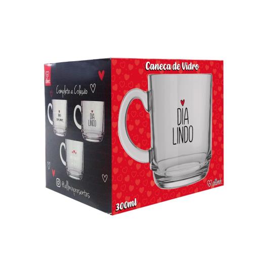 Caneca Allmix Love Dia Lindo 300ml - Imagem em destaque