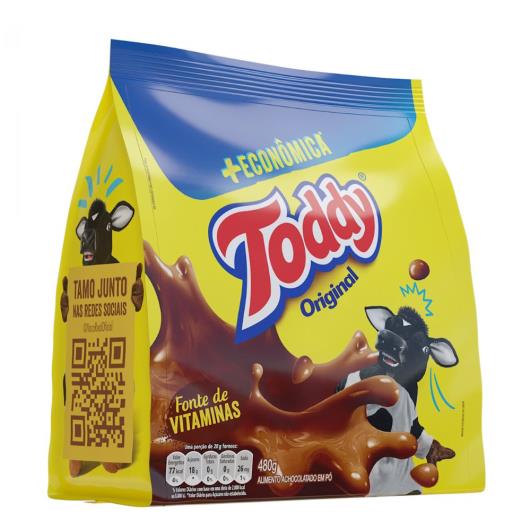 Achocolatado Pó Original Toddy Pacote 480g + Econômica - Imagem em destaque