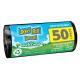 Saco para Lixo Preto Reforçado 50l Dover Roll Super Forte 20 Unidades - Imagem 7896082823391.png em miniatúra