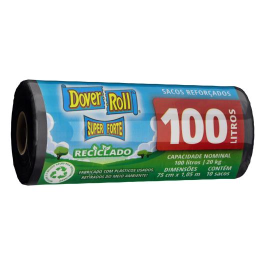 Saco para Lixo Reforçado 100l Dover Roll Super Forte 10 Unidades - Imagem em destaque