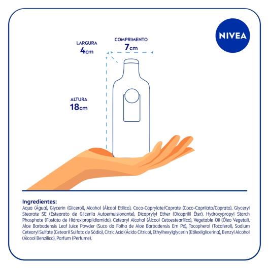 NIVEA Hidratante Corporal Natural&Essencial Aloe Vera Refrescante 200ml - Imagem em destaque