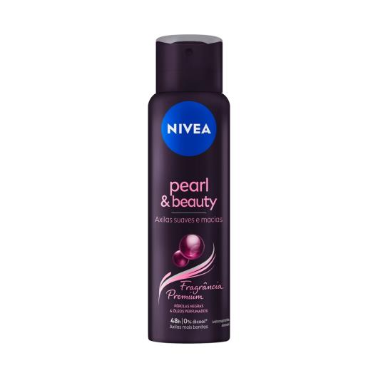 NIVEA Antitranspirante Pearl & Beauty Fragrância Premium Aerosol 150ml - Imagem em destaque
