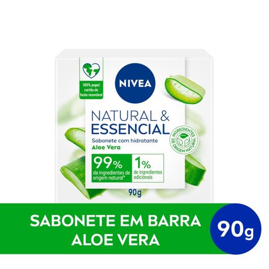 NIVEA Sabonete em barra Natural e Essencial Aloe e Vera 90g - Imagem em destaque