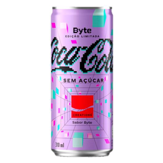 Refrigerante Byte sem Açúcar Coca-Cola Lata 310ml - Imagem em destaque