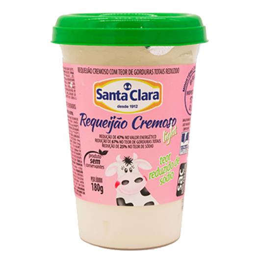 Requeijão Santa Clara Light 180g - Imagem em destaque