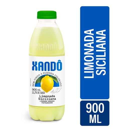 Suco De Limão Xandô Siciliana Sem adição de Açúcar Aditivos ou Conservantes  900ml - Sonda Supermercado Delivery